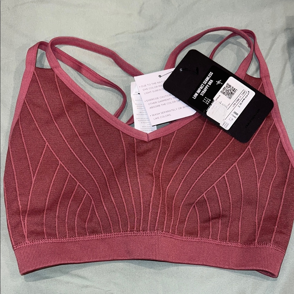 Fabletics Mauve Sports Bra